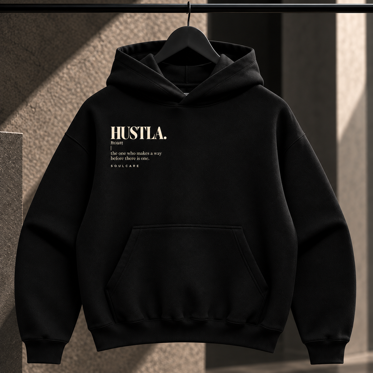 Hustla. Heavyweight Hoodie